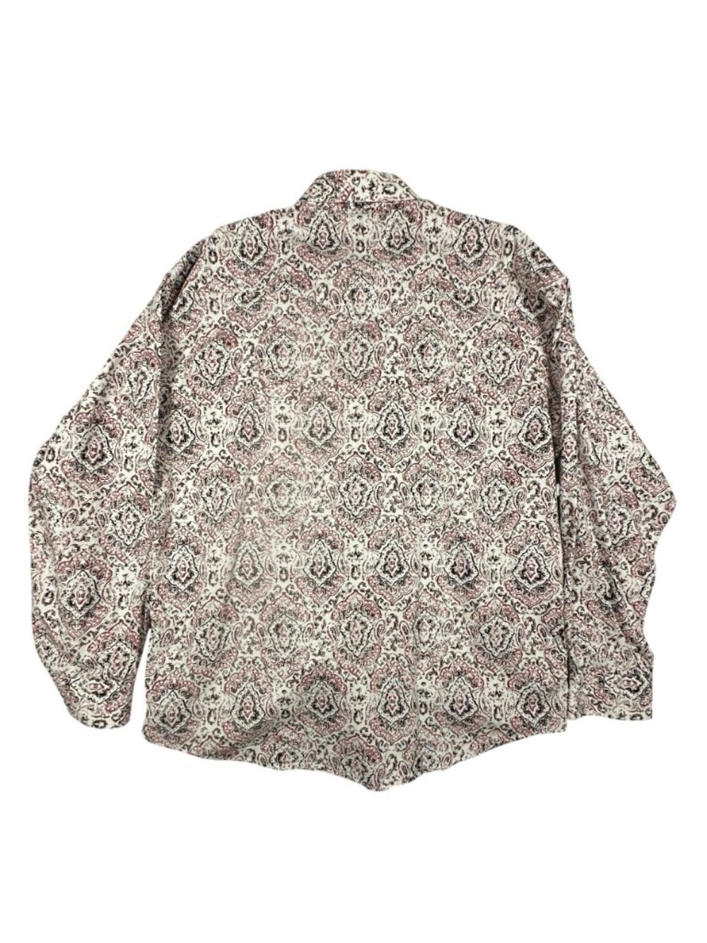 Panhandle Slim Mens Western Button-Up Shirt Paisley Print Cotton Long Sleeve L - Picture 3 of 7